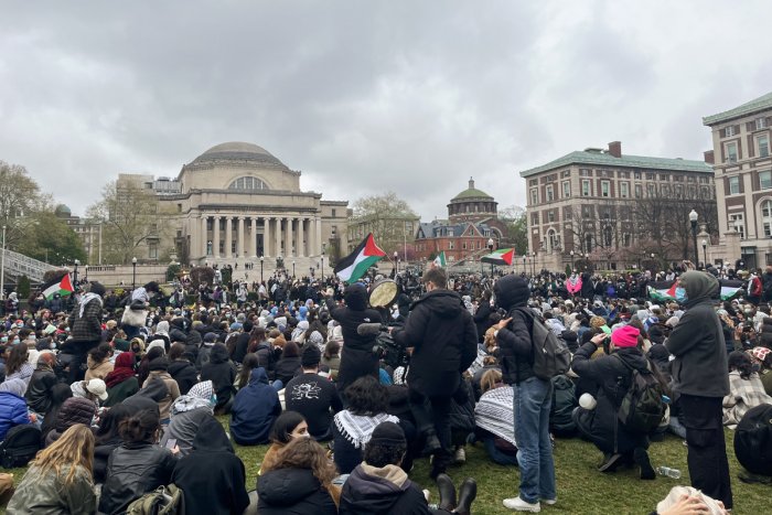 Detenidas al menos 47 personas en la universidad de Yale por protestar contra la guerra de Gaza