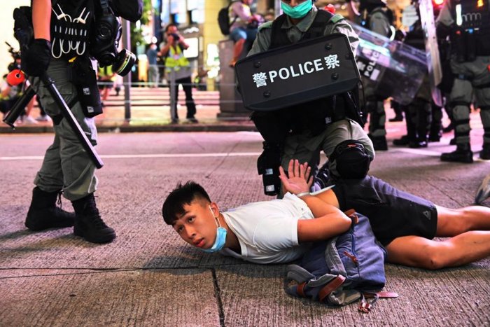 Las imágenes de las protestas contra la nueva ley de seguridad en Hong Kong