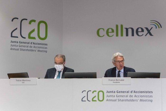 Cellnex pierde 133 millones en 2020 por las mayores amortizaciones y costes financieros