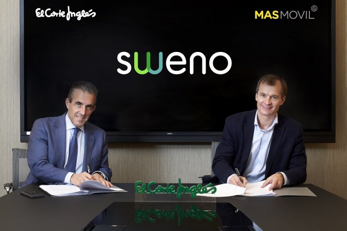 El Corte Inglés y MásMovil lanzan 'Sweno', un operador virtual de móvil y fibra