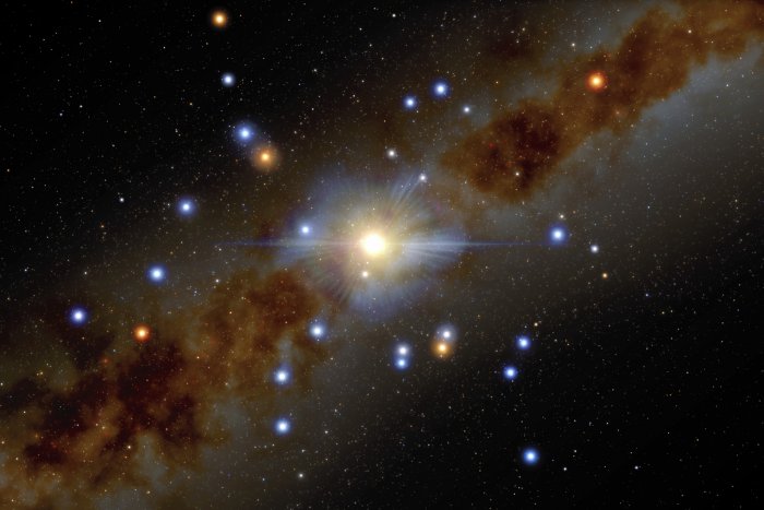 El agujero negro Sagitario A acapara la masa del centro de la Vía Láctea