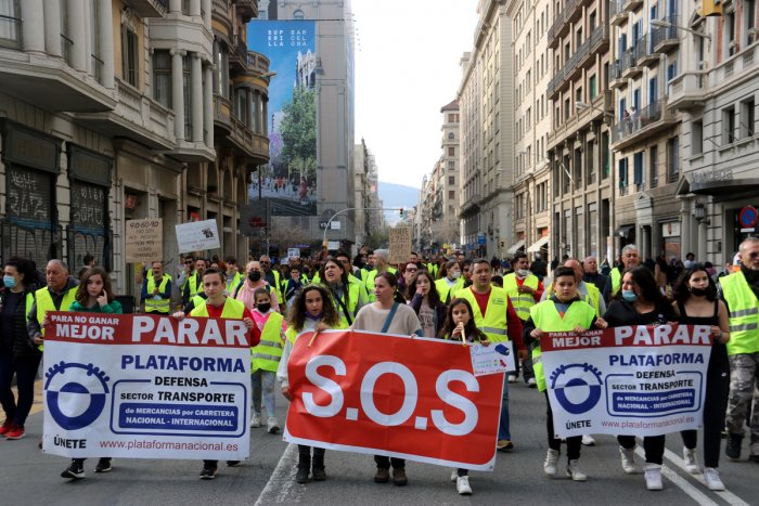Els transportistes anuncien més protestes per aquesta setmana a Barcelona: "No ens faran callar amb subvencions"