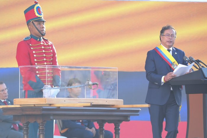 L'independentisme i Podem carreguen contra el gest de menyspreu de Felip VI durant la investidura de Petro a Colòmbia