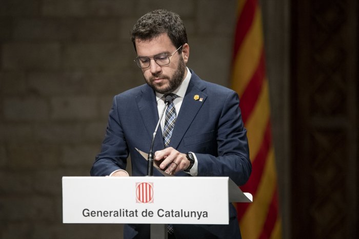 Set dates clau que resumeixen la legislatura catalana i la presidència d'Aragonès