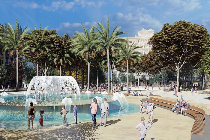 'Re-natura', el proyecto ganador para la futura Plaza del Ayuntamiento de València hará del centro "un bosque urbano"