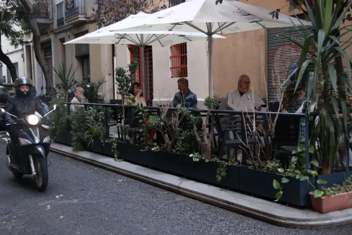 Barcelona acumula 1.100 terrasses més que abans de la pandèmia, després de culminar el procés de reordenació