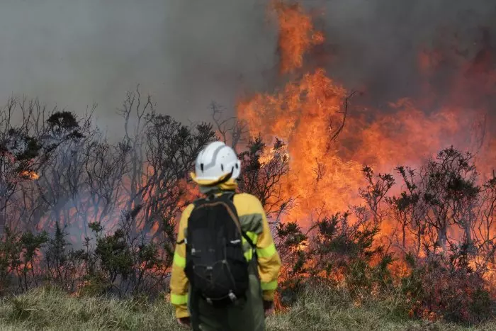 Los incendios golpean España: 6.100 hectáreas arrasadas en Castelló y Lugo y un centenar de focos activos en Asturias