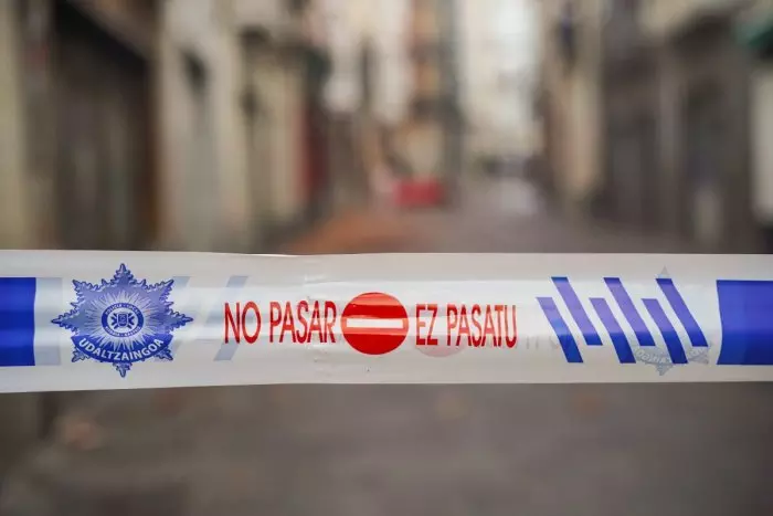 Detenido en Bilbao un hombre de 63 años tras prender fuego a su expareja