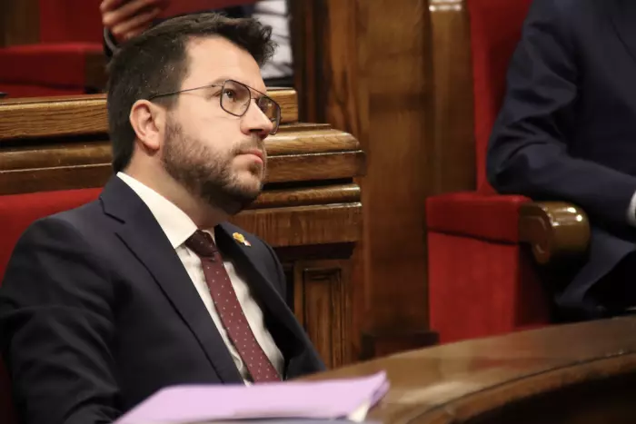 Aragonès defensa la gestió del Govern per afrontar la situació de sequera a Catalunya