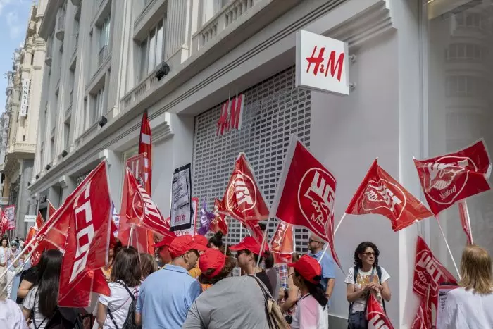 Hasta 4.000 empleados de H&M irán a una huelga de 24 horas este jueves