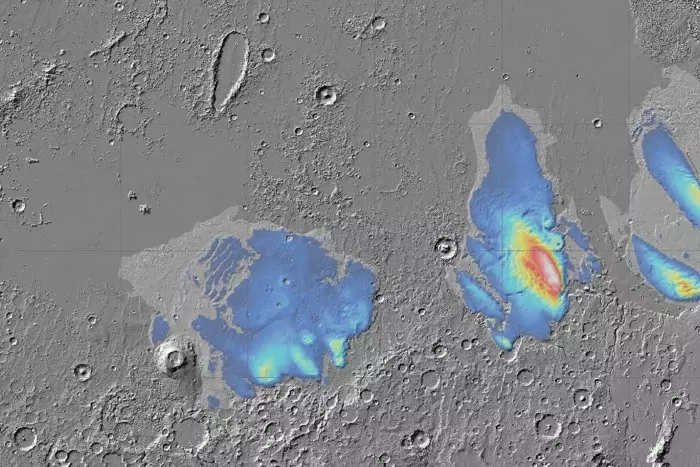 Descubren grandes depósitos de hielo en el ecuador de Marte, claves para futuras misiones