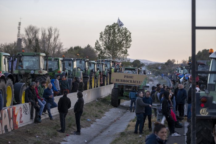 La revuelta campesina catalana que lucha por un cambio del actual modelo agroalimentario