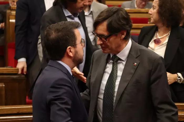 Finançament, Rodalies, llengua o el referèndum, temes clau en la confrontació electoral entre ERC, PSC i Junts