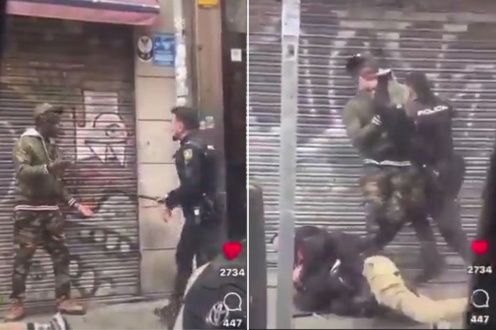 Los jóvenes golpeados por la Policía en Lavapiés denuncian a los agentes por su "actuación desproporcionada"