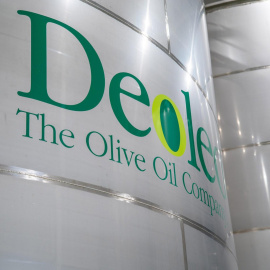 Tanque de almacenamiento de la multinacional aceitera Deoleo.