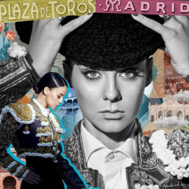 Victoria Federica como cara en el cartel de la Fiesta de San Isidro.