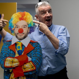 El consejero delegado de Ryanair, Michael O'Leary, durante una rueda de prensa de Ryanair, a 11 de febrero de 2025.