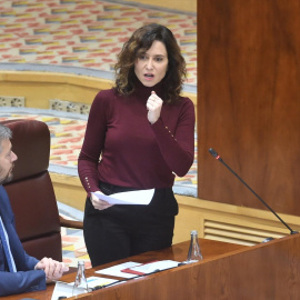 La presidenta de la Comunidad de Madrid, Isabel Díaz Ayuso, en una imagen de archivo.