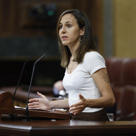 La portavoz de Podemos Ione Belarra.