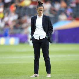 Montse Tomé en Portugal el 3 de julio de 2025.