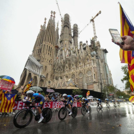 La sortida des de Barcelona de La Vuelta a Espanya del 2023
