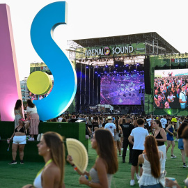 Primera jornada del Arenal Sound en la localidad castellonense de Burriana.