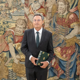 (Foto de ARCHIVO)El Rey Felipe VI recibe en audiencia al Fiscal General del Estado, Álvaro García Ortiz, en el Palacio de la Zarzuela. a 3 de septiembre de 2025, en Madrid (España). El Fiscal General del Estado hace entrega a Don Felipe de la Memoria Anual de la Institución correspondiente a 2024, que recoge la actividad del Ministerio Fiscal desarrollada durante el año inmediatamente anterior al de su publicación, así como la evolución de la criminalidad, la prevención del delito y las reformas convenientes para una mayor eficacia de la Justicia.Alejandro Martínez Vélez / Europa Press03 SEPTIEMBRE 2025;REY;AUDIENCIA;FISCAL GENERAL DEL ESTADO;ÁLVARO GARCÍA ORTIZ;MADRID;PALACIO DE LA ZARZUELA03/9/2025
