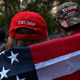 Vigilia por la muerte de Charlie Kirk.