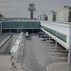 Antigua torre de control de la T1 del Aeropuerto de Barcelona-El Prat.