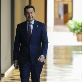 El presidente de la Junta de Andalucía, Juan Manuel Moreno Bonilla.