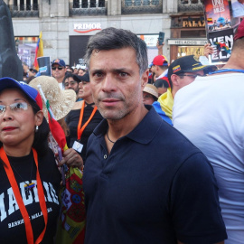El líder opositor venezolano, Leopoldo López.