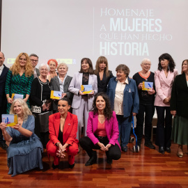 Las homenajeadas e invitadas al evento organizado por 'Público' y el Ministerio de Igualdad.