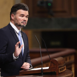 Foto de archivo del portavoz de ERC en el Congreso, Gabriel Rufián.