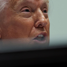 El presidente de EEUU, Donald Trump, durante un acto en la Casa Blanca.