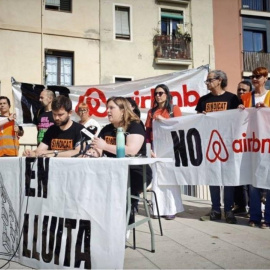 Concentración del Sindicat de Inquilinas.