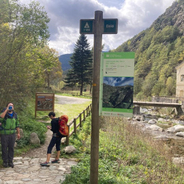 Camí senyalitzat del Parc Natural de les Capçaleres del Ter i del Freser / Generalitat de Catalunya