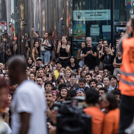 Acampada en la Puerta del Sol