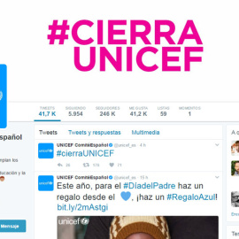 ¿Qué hay detrás del enigmático mensaje de #CierraUnicef?
