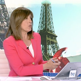 Un momento del Telediario de TVE