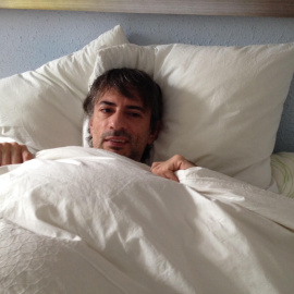 El periodista y escritor ourensano Juan Tallón, autor de 'Libros peligrosos'.