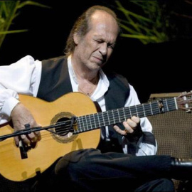 Paco de Lucía, durante una actuación.