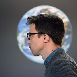 Íñigo Errejón, en el Planetario de Madrid. EFE/ Fernando Villar