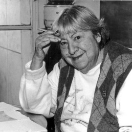 La poetisa Gloria Fuertes