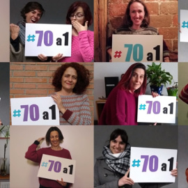 Imagen de la campaña '70 a 1'