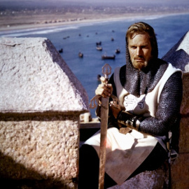 Charlton Heston, en 'El Cid'.