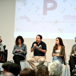 Presentación del programa electoral de Unidas Podemos.