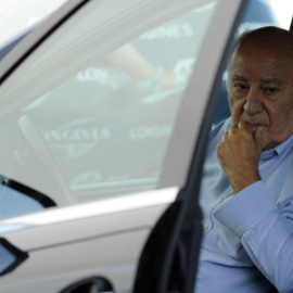 El fundador y primer accionista de Inditex. Amancio Ortega. AFP/ Miguel Riopa