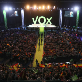 Acto de Vox en Madrid. REUTERS