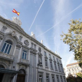 Fachada del Tribunal Supremo. EFE.