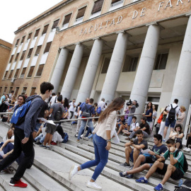 Facultad de Farmacia en el campus de la Universidad Complutense de Madrid. EFE
